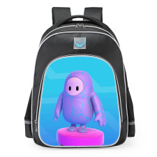 Fall Guys Cracked Skin School Backpack