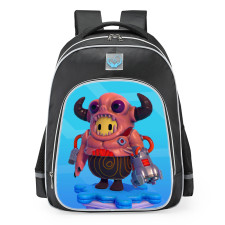 Fall Guys Cyber Demon Skin School Backpack
