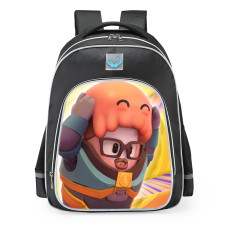 Fall Guys Gordon Freeman Skin School Backpack