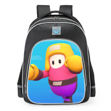 Fall Guys Knockout Skin School Backpack