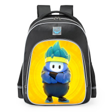 Fall Guys Ninja Skin School Backpack