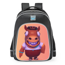 Fall Guys Party Bean Skin School Backpack