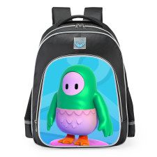 Fall Guys Quakers Skin School Backpack