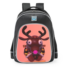 Fall Guys Santa’s Bean Skin School Backpack