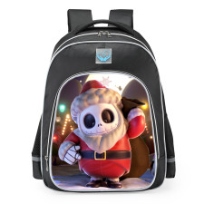 Fall Guys Santa Jack Skin School Backpack