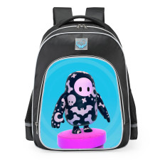Fall Guys Spooky Doodles Skin School Backpack