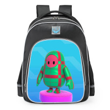 Fall Guys Tartan Skin School Backpack