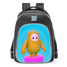 Fall Guys Topology Skin School Backpack