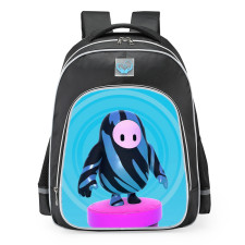 Fall Guys Zebra Stripes Skin School Backpack