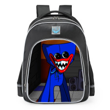 Friday Night Funkin FNF Vs Huggy Wuggy School Backpack