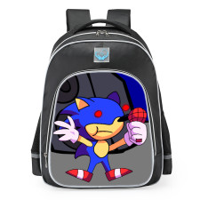 Friday Night Funkin FNF Vs. Sonic.EXE Sunky School Backpack