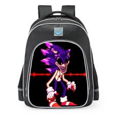 Friday Night Funkin FNF Vs. Sonic.EXE Triple Trouble School Backpack