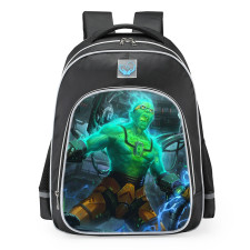 Smite Achilles Toxic Overload Skin School Backpack