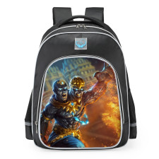 Smite Agni Golden Skin School Backpack