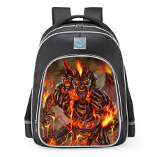 Smite Agni Volcanic Skin School Backpack