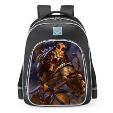 Smite Anhur Golden Skin School Backpack