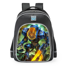 Smite Anhur Star Slayer Skin School Backpack