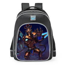 Smite Anhur Star Lancer Skin School Backpack