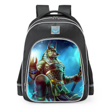 Smite Anubis Skin School Backpack