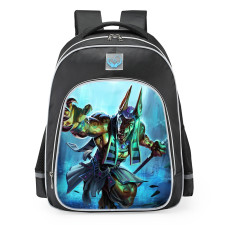 Smite Anubis Convention 2016 Skin School Backpack