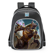Smite Anubis Afterlife Skin School Backpack