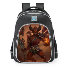 Smite Anubis Demonic Pact Skin School Backpack