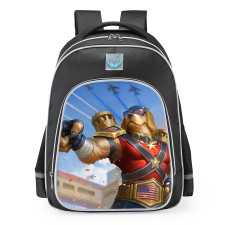 Smite Anubis Freedom Retriever Skin School Backpack