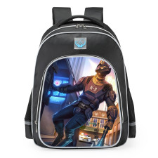 Smite Anubis K-9 Skin School Backpack