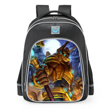 Smite Anubis Stargazer Skin School Backpack