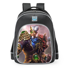 Smite Ao Kuang Clockwork Knight Skin School Backpack