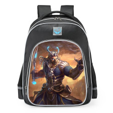 Smite Ao Kuang Sand Viper Skin School Backpack