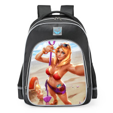 Smite Aphrodite Beach Babe Skin School Backpack