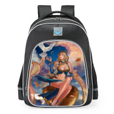Smite Aphrodite Golden Skin School Backpack