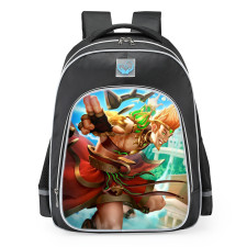 Smite Apollo Battle Bard Skin School Backpack