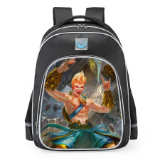 Smite Apollo Golden Skin School Backpack