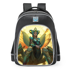 Smite Arachne Fae Mantis Skin School Backpack