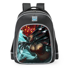 Smite Arachne Black Widow Skin School Backpack