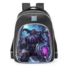 Smite Ares Abyssal Knight Skin School Backpack