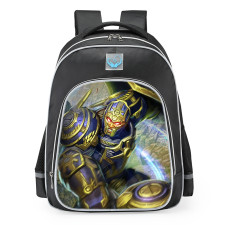 Smite Ares Diamond Sword Skin School Backpack