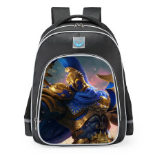 Smite Ares Golden Skin School Backpack