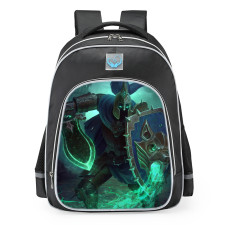 Smite Ares Spectral Sword Skin School Backpack