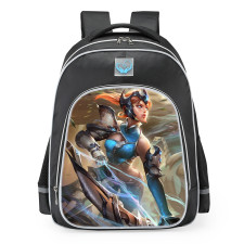 Smite Artemis Valiant Huntress Skin School Backpack