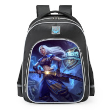 Smite Amaterasu SWC 2017 Heroine Skin School Backpack