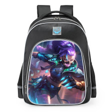 Smite Amaterasu Cyberblade Skin School Backpack