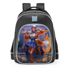 Smite Amaterasu Foxy Skin School Backpack