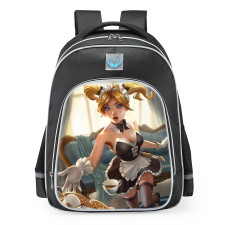 Smite Amaterasu Marvelous Maid Skin School Backpack