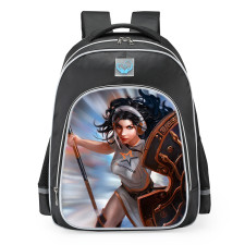Smite Athena Allegiance Skin School Backpack