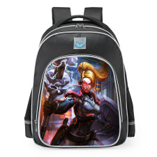 Smite Athena Peacekeeper Skin School Backpack