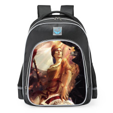 Smite Athena Liberte Skin School Backpack