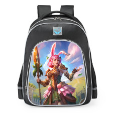 Smite Athena Wise Hare Skin School Backpack